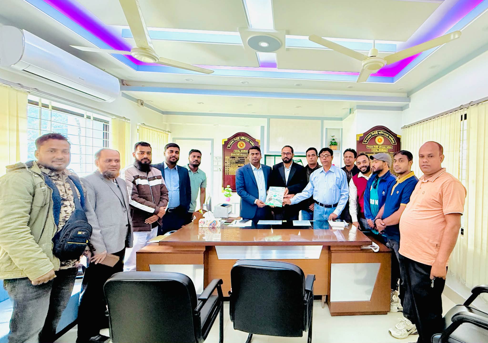 কমলগঞ্জে নবাগত ইউএনও সাথে নিসচা কমলগঞ্জ শাখার সৌজন্য সাক্ষাৎ ও মতবিনিময়
