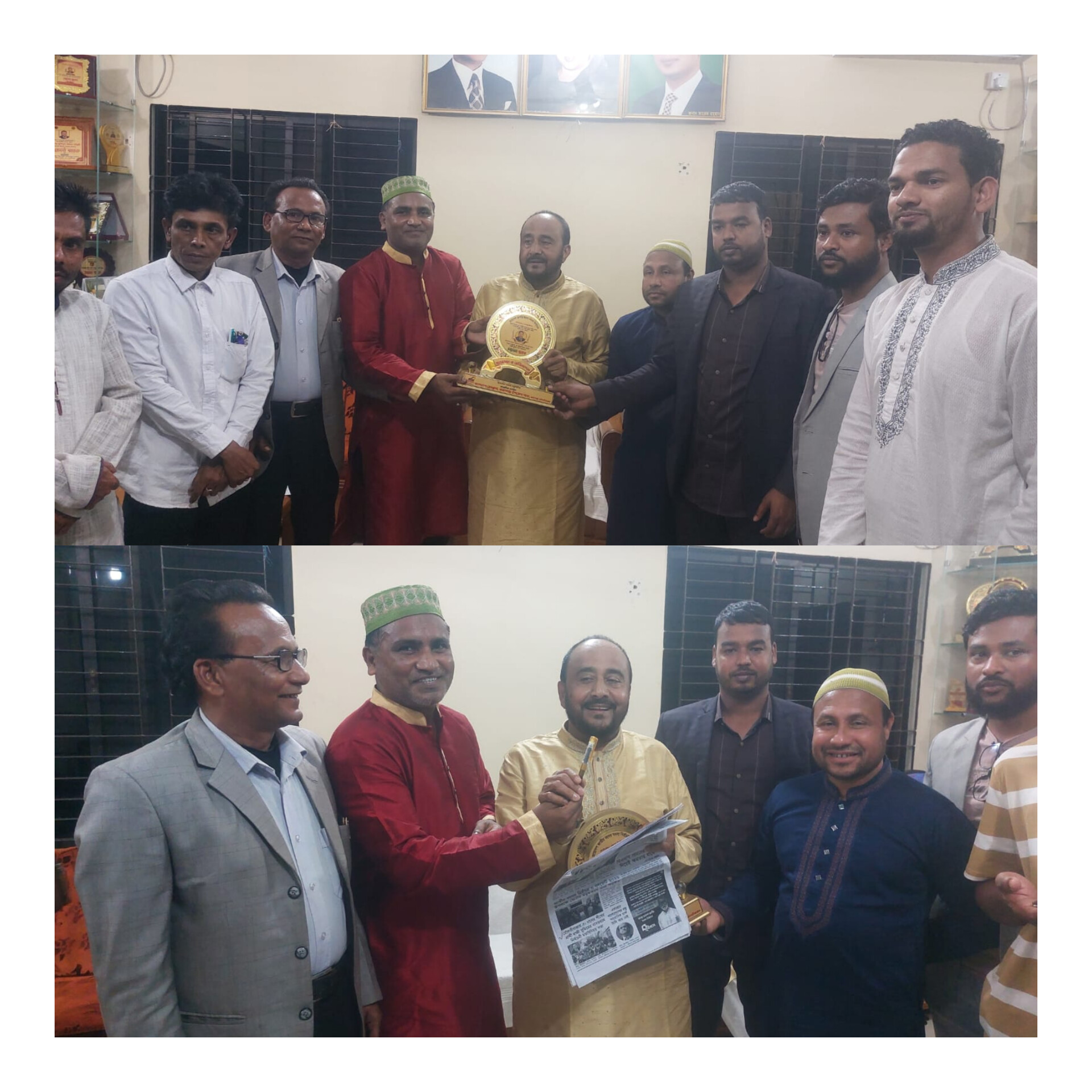 হাজী মুজিবকে বাংলাদেশ প্রেসক্লাব কমলগঞ্জ শাখার রাজকীয় সংবর্ধনা: উন্নয়নের মহাসড়কে ঐক্যবদ্ধ হওয়ার ডাক