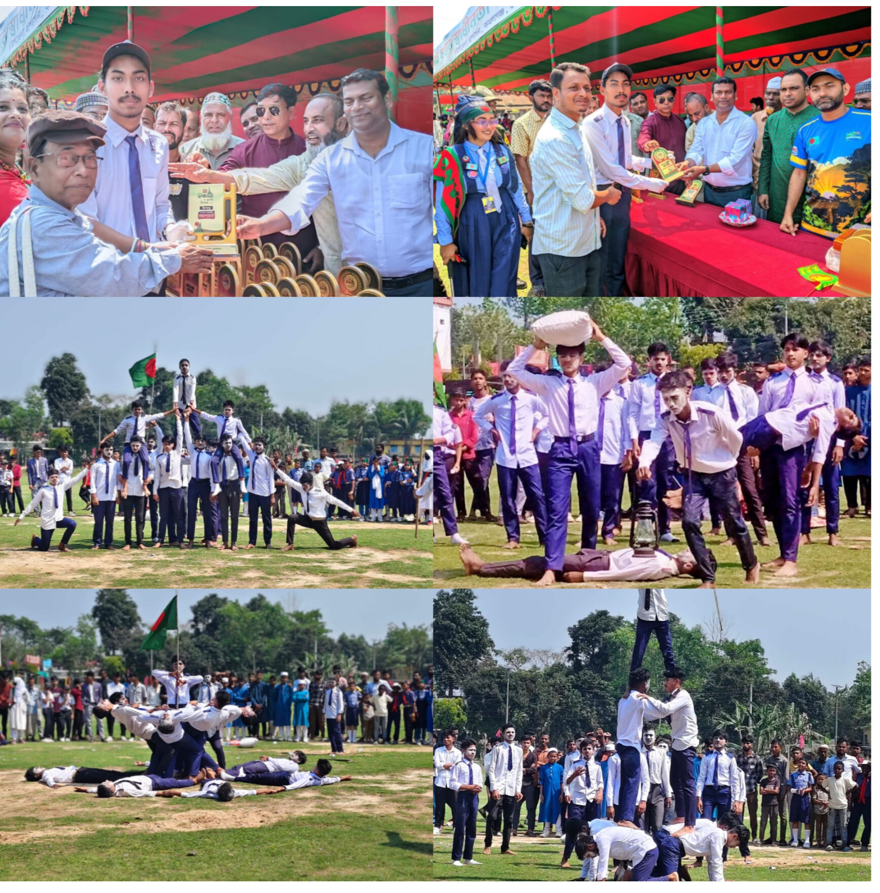​শ্রেষ্ঠত্বের মুকুট আবারও মবশ্বির আলী চৌধুরী স্কুলের মাথায়