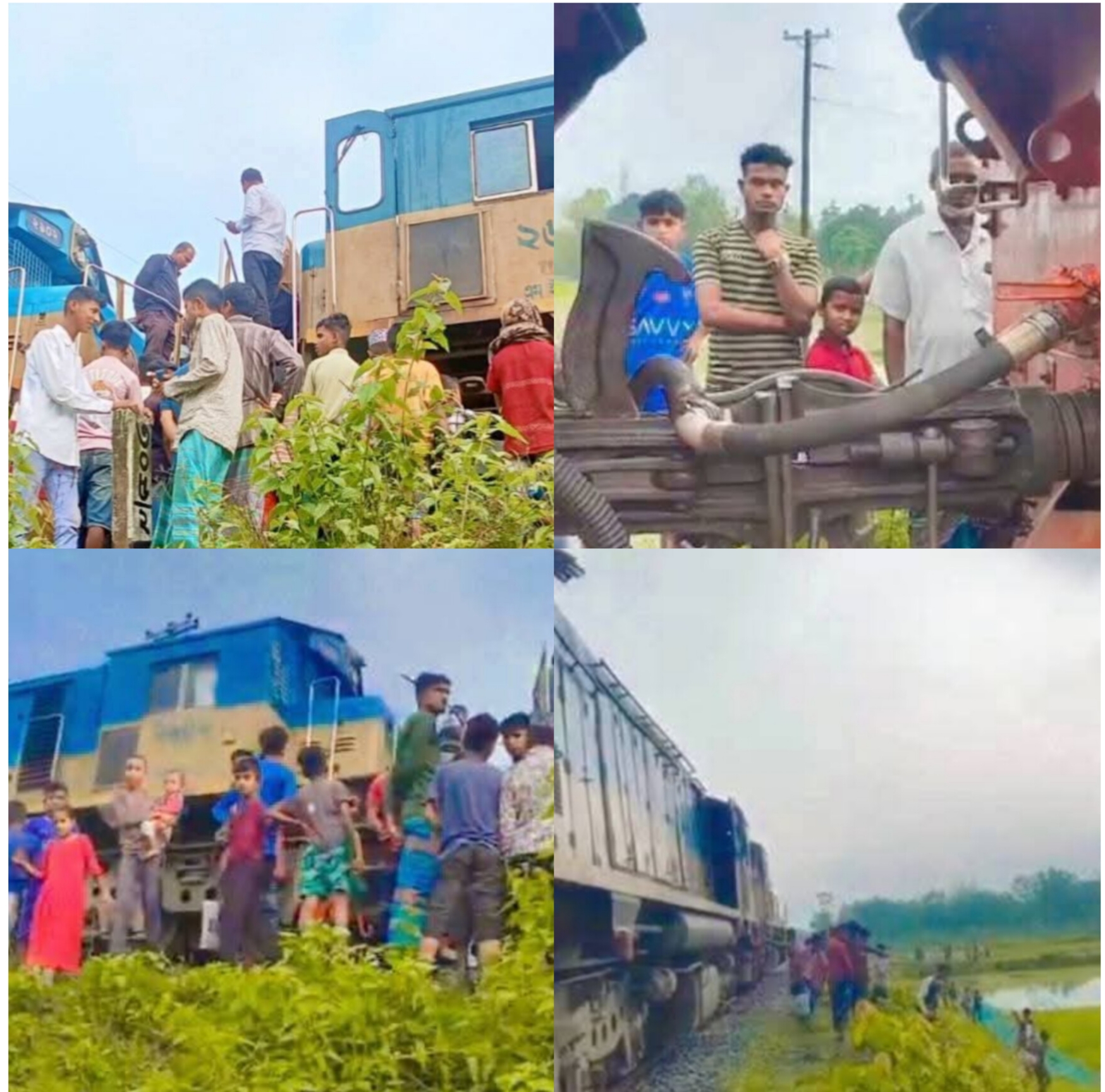 ​সিলেট রুটে ‘মরনফাঁদ’ পুরনো ইঞ্জিন: কমলগঞ্জে উপবনে আগুন, মন্ত্রীদের নজর কোথায়