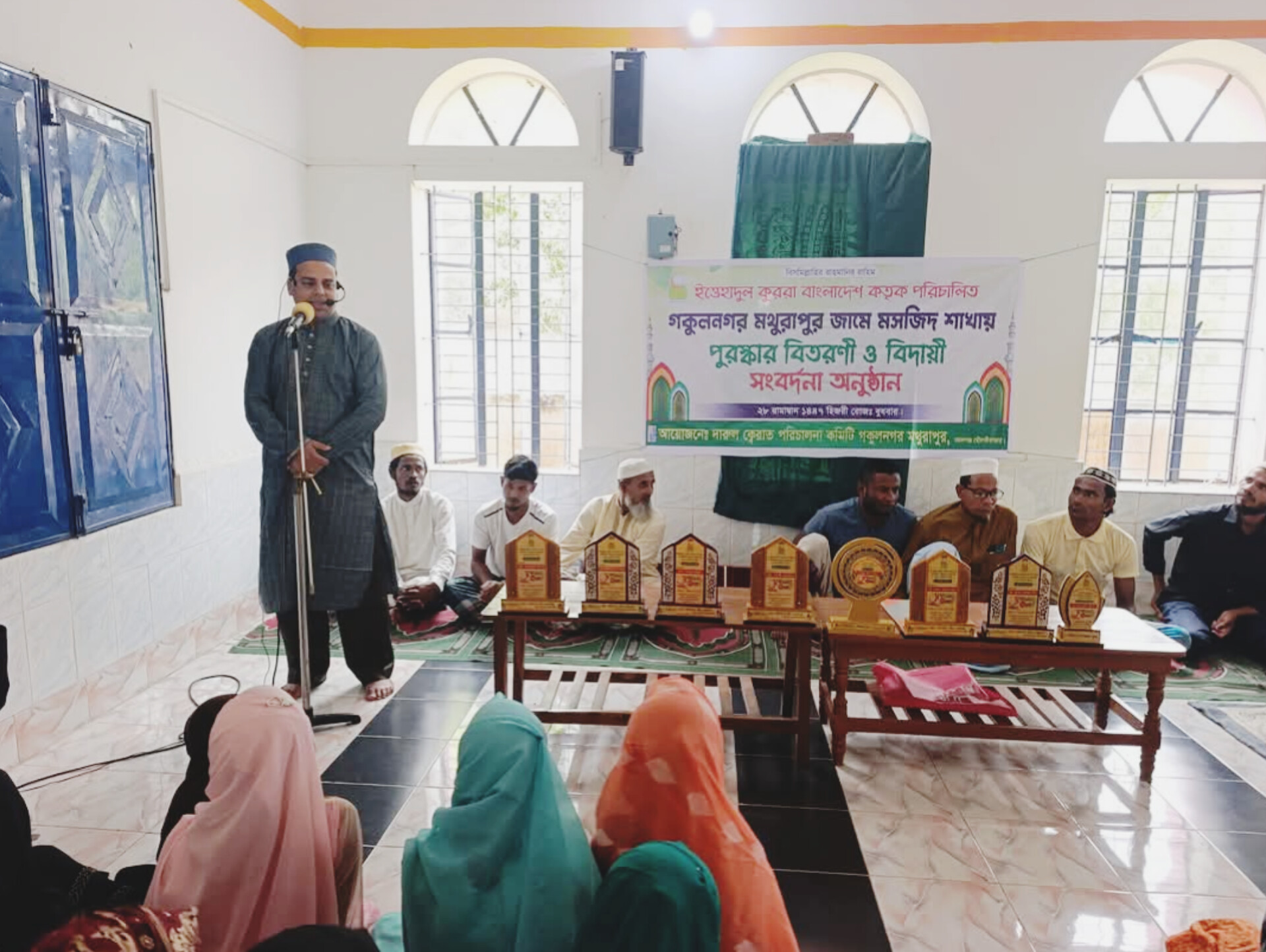 কুরআনের আলোয় আলোকিত হোক সমাজ”—কমলগঞ্জ গকুননগরে সালমান খাঁন এরশাদের উপস্থিতিতে দারুল কেরাত কোর্সের বিদায়ী অনুষ্ঠান