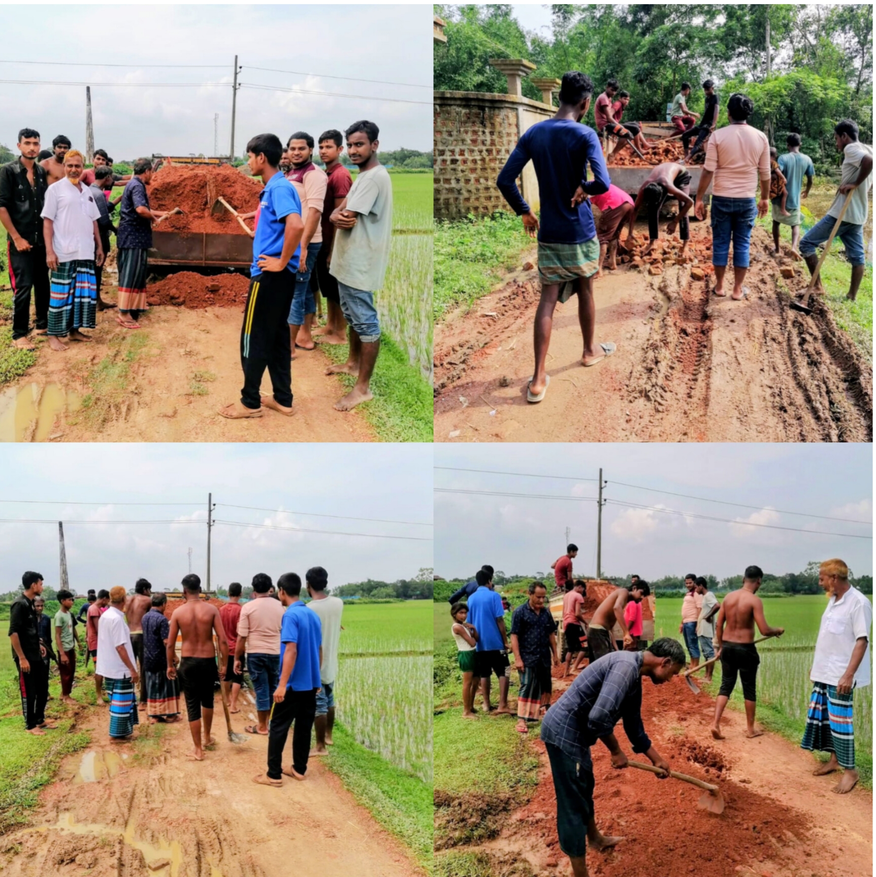 ​জালালীয়া-নছরতপুর সড়ক সংস্কার করলেন মেম্বার পদপ্রার্থী পুতুল মিয়া, পাকাকরণের দাবি